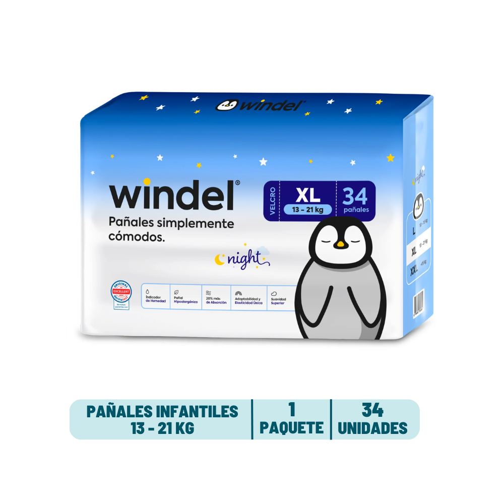 Pañal Windel Night