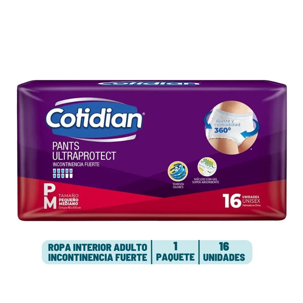Pants Adulto Cotidian - 16 unidades
