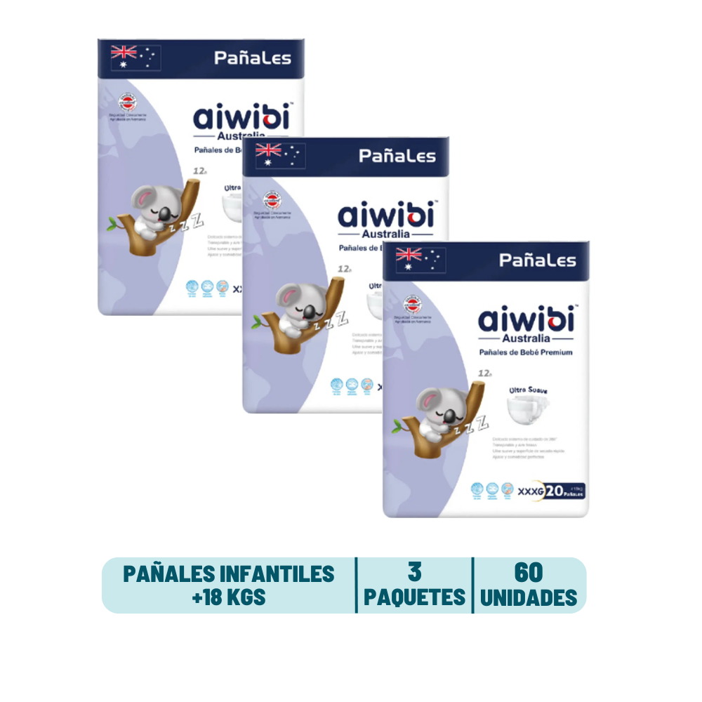 Pack Quincenal - Pañal Aiwibi Premium