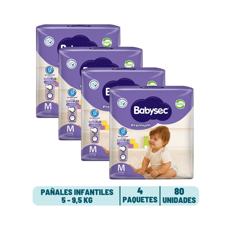 Pack Quincenal - Pañal Babysec Premium