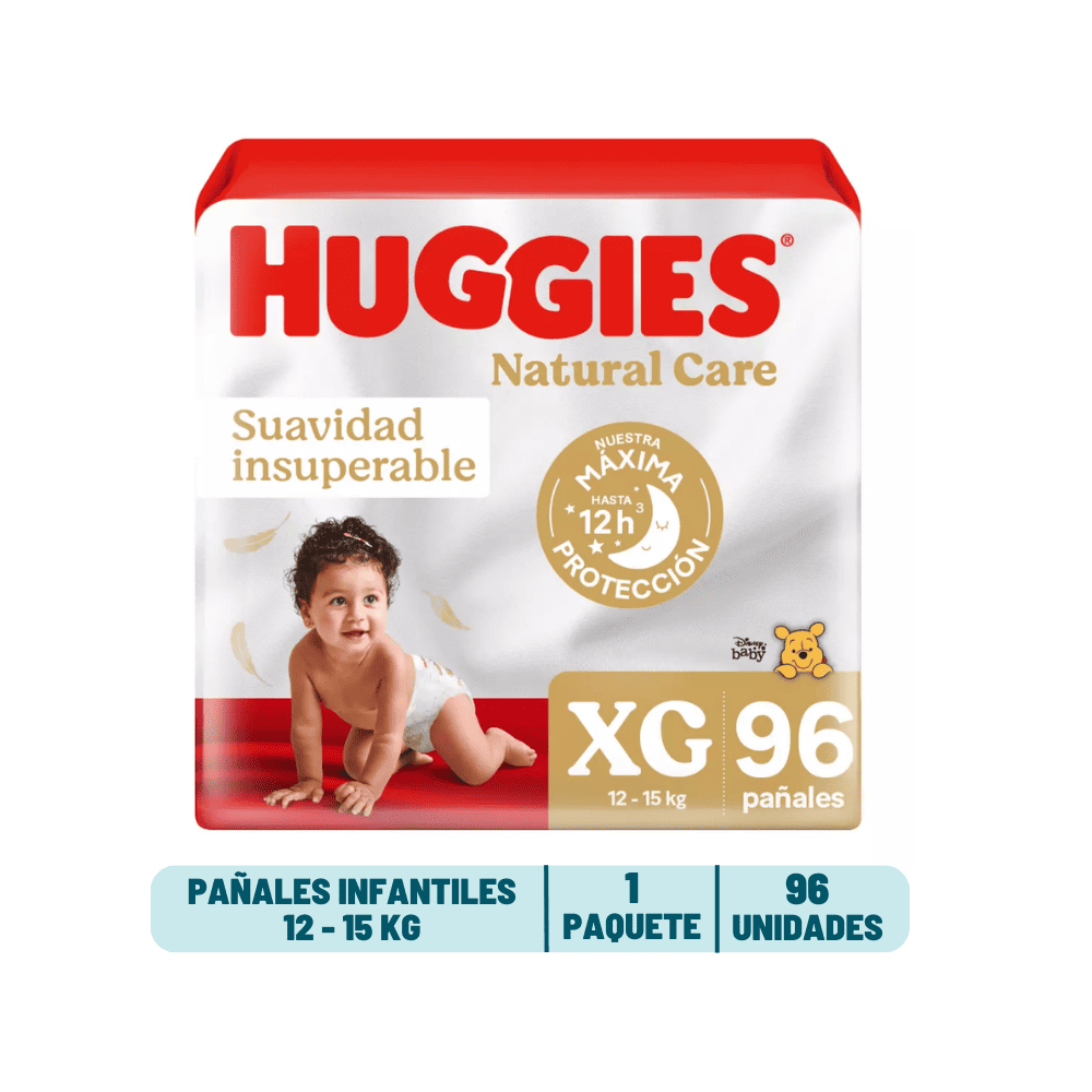 Pañal Huggies Natural Care