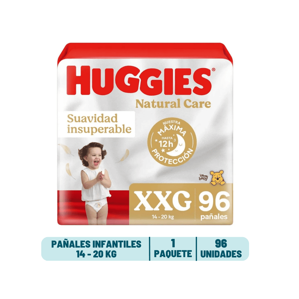Pañal Huggies Natural Care