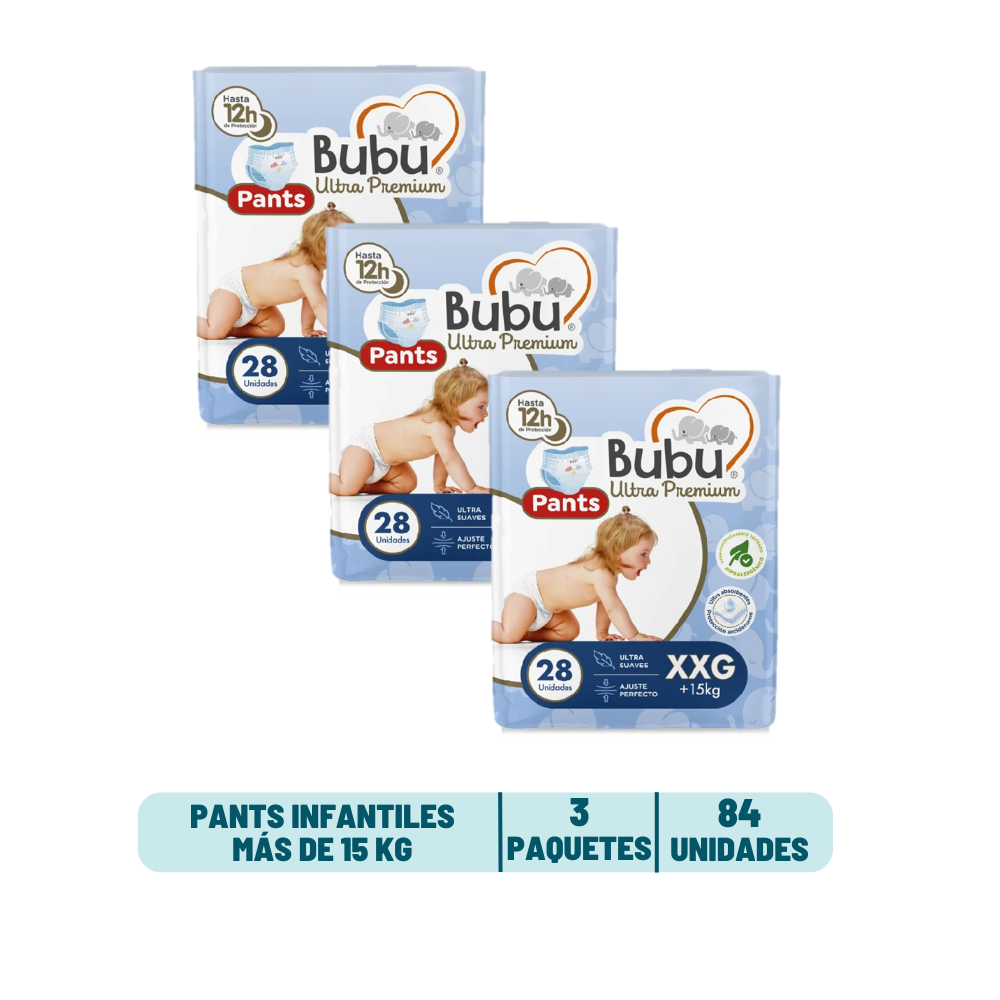 Pack Quincenal - Pants Bubu Ultra Premium