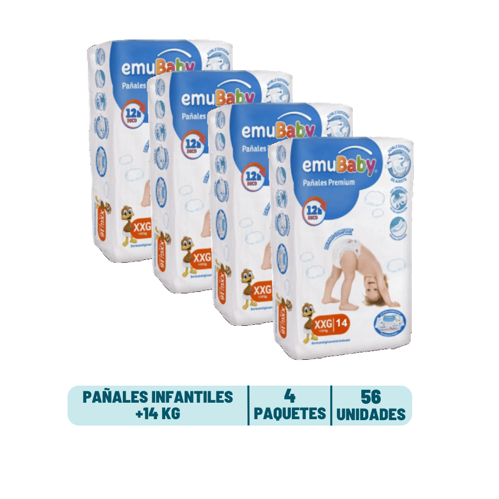Pack Quincenal - Pañal Emubaby