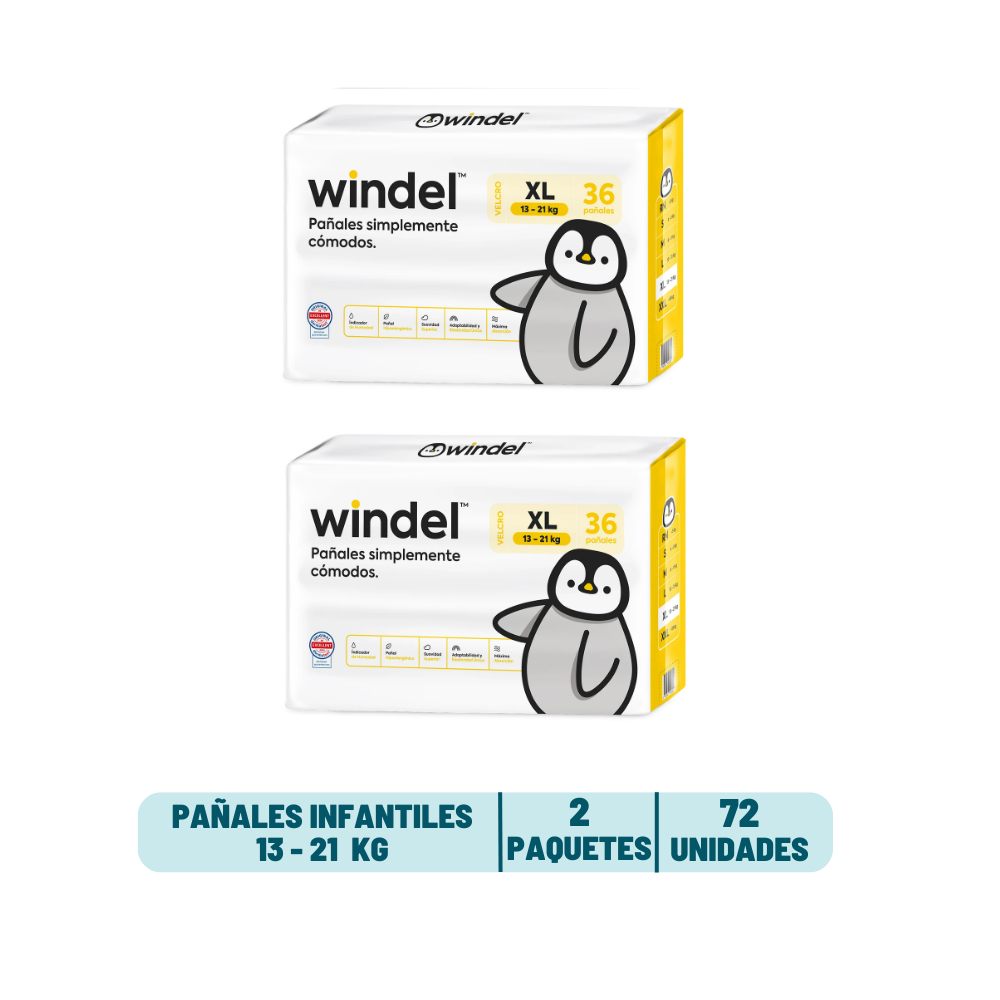 Pack Quincenal - Pañal Windel