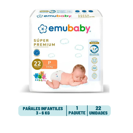 Pañal Emubaby Super Premium