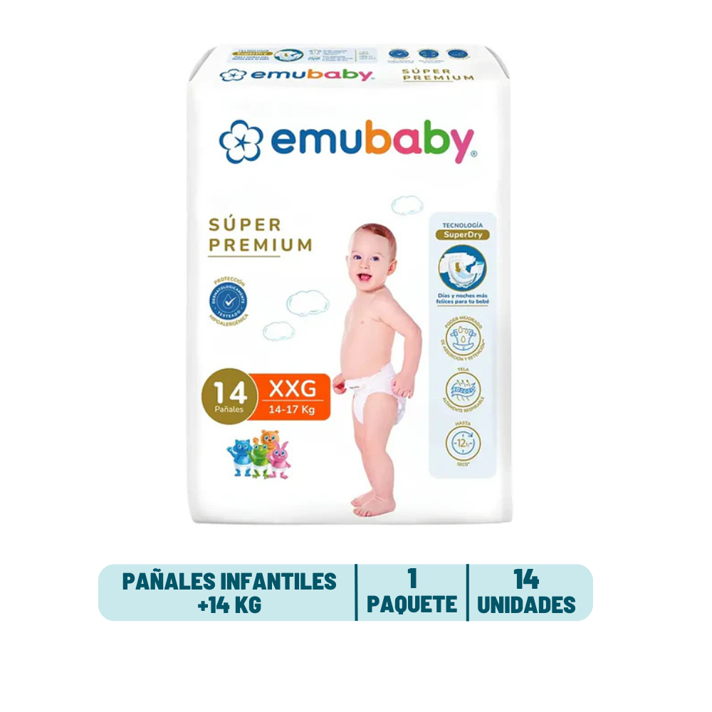 Pañal Emubaby Super Premium