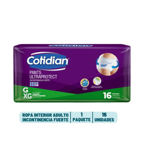 Pants Adulto Cotidian - 16 unidades