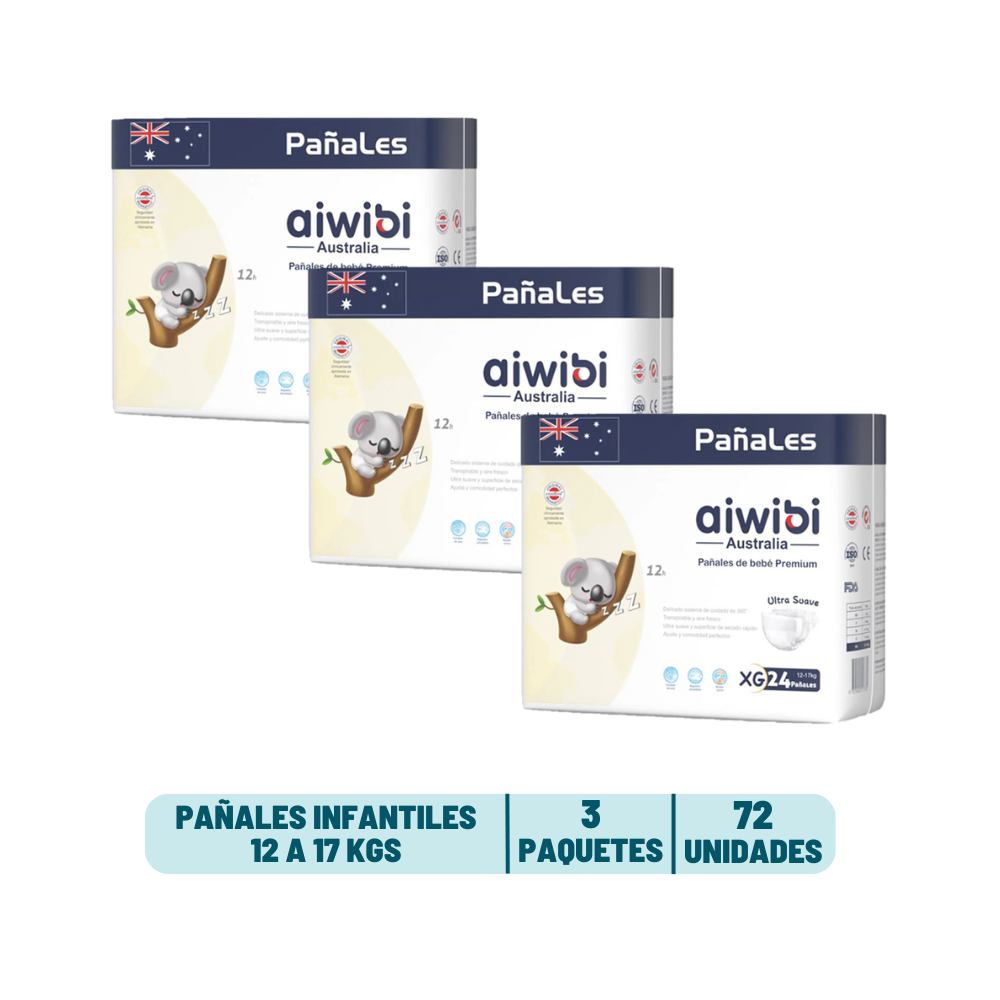 Pack Quincenal - Pañal Aiwibi Premium