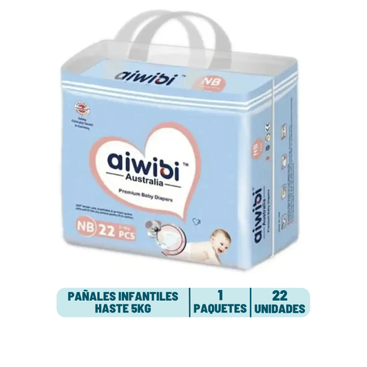Pañal Aiwibi Premium Recién Nacido