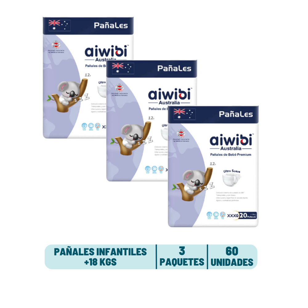 Pack Quincenal - Pañal Aiwibi Premium
