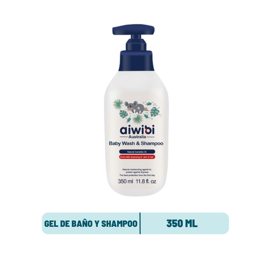 Gel de Baño y Shampoo Aiwibi 350ml