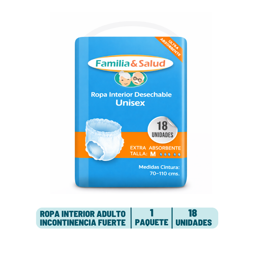 Pants Adulto Familia y Salud - 18 unidades
