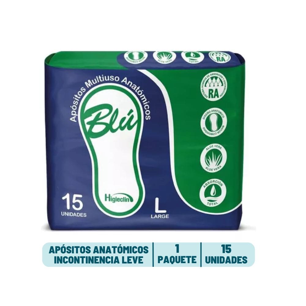 Apósito Blu Anatomico - 15 unidades