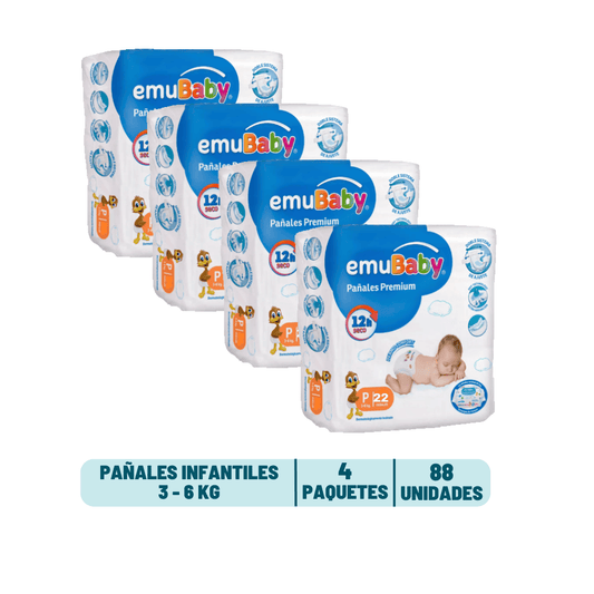 Pack Quincenal - Pañal Emubaby