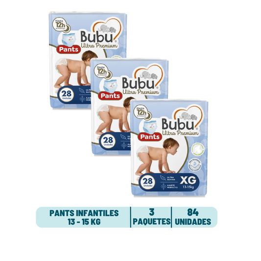 Pack Quincenal - Pants Bubu Ultra Premium