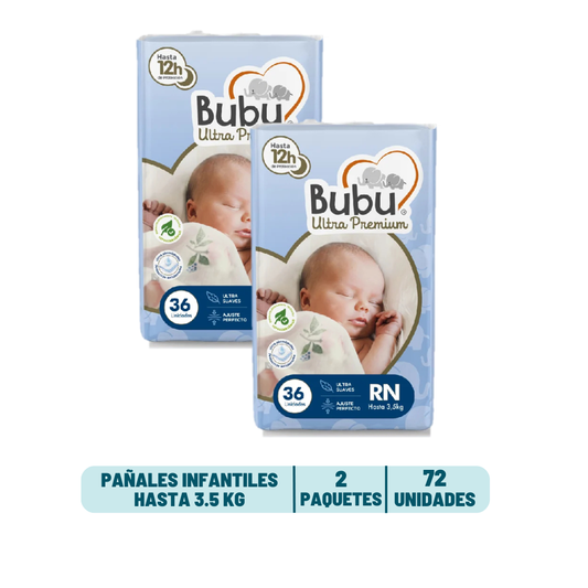 Pack Quincenal - Bubu Ultra premium Recién Nacido