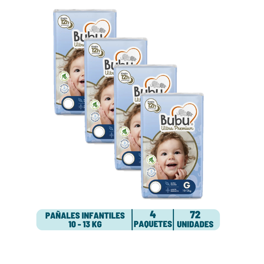 Pack Quincenal - Pañal Bubu Ultra Premium