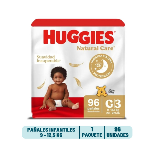 Pañal Huggies Natural Care
