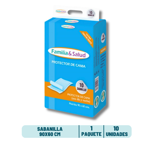 Sabanilla Familia y Salud - 10 unidades